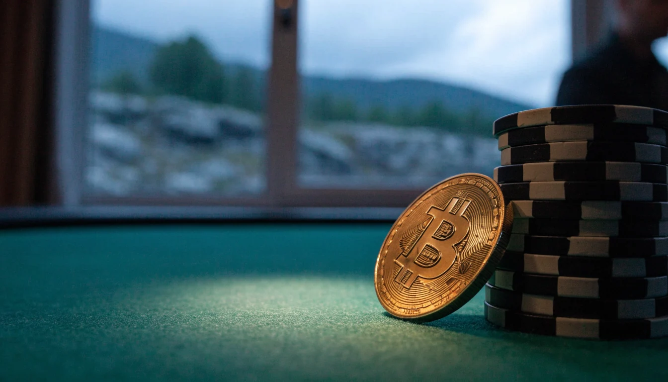 Casinoer med bitcoin i Norge: betaling og risiko